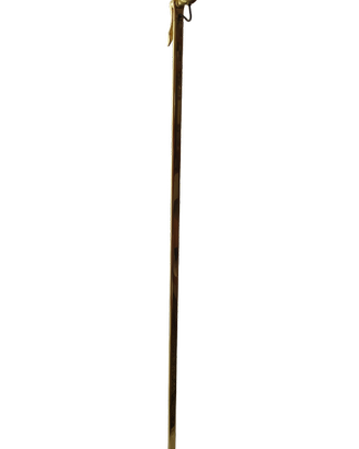 Lampada piantana vintage ottone