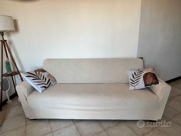 Divano letto 3 posti sistema clic clac