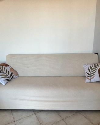 Divano letto 3 posti sistema clic clac