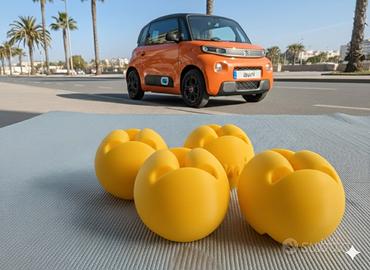 maniglia pomello compatibile con citroen ami