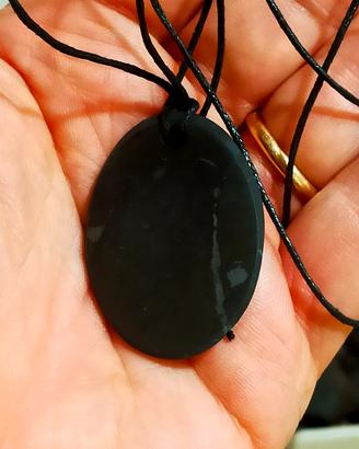 Ciondolo di Shungite (ovale)