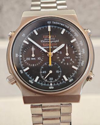 Seiko 7A28-7080 Quartz Chronograph Titanium