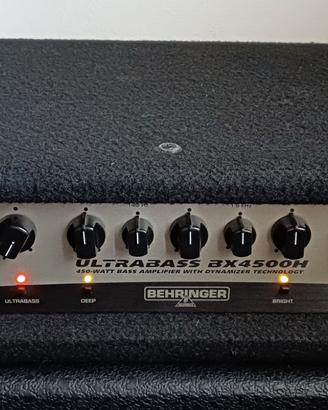 Testata Basso Behringer BX4500H 450W