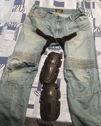 pantaloni moto uomo 