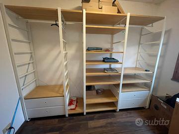 Armadio aperto / Cabina armadio - Elvarli Ikea