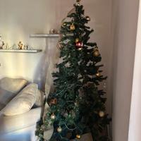 Albero di natale + addobbi + presepe