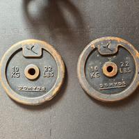 Dischi in ghisa 10kg palestra