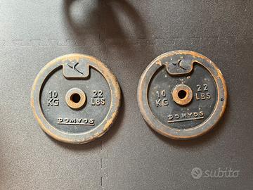 Dischi in ghisa 10kg palestra