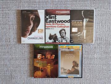 Lotto 5 DVD Clint Eastwood e Cinema D'Autore