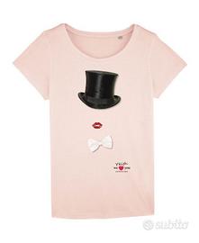 Tshirt M L XL XXL nuova -100% cotone bio (Marlene)