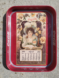 Vassoio coca cola del 1901