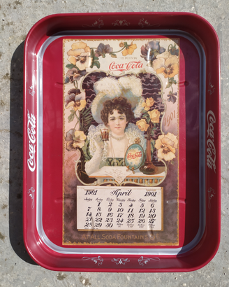 Vassoio coca cola del 1901