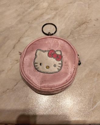 portamonete tondo bambina Hello Kitty Sanrio