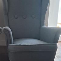 Poltroncina STRANDMON vissle grigio