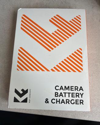 Batterie con base di ricarica per fotocamere