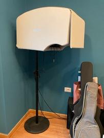 IsoVox + stand Gravity, Rode NT1-A e cuffie AKG