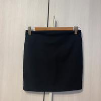 Minigonna nera taglia S