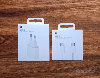 Alimentatore Apple 20W + Cavo USB-C sigillato