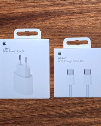 Alimentatore Apple 20W + Cavo USB-C sigillato