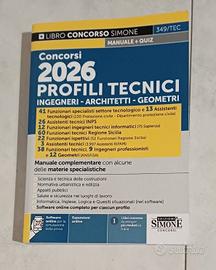 Libro concorsi 2026 profili tecnici
