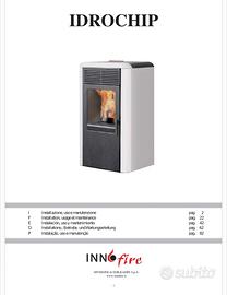 Idrostufa a pellet edilkamin 12kw per termosifoni