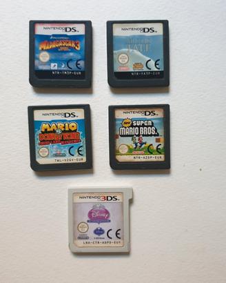 Lotto 5 Giochi Nintendo DS/3DS – Retro Gaming