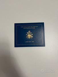 Monete Vaticano 2002 primo divisionale euro