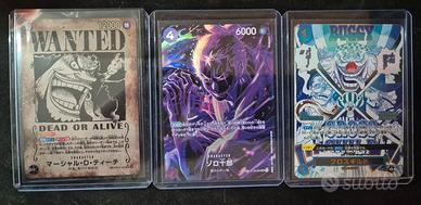 One Piece Jap Zoro, Teach Wanted, Buggy crossguild