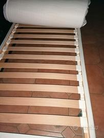 letto singolo ikea Sultan completo di materasso 