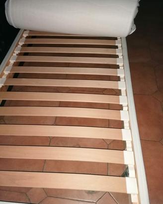 letto singolo ikea Sultan completo di materasso 