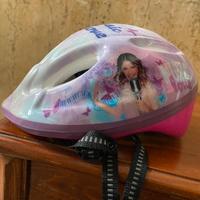 Casco Bicicletta Bambina Violetta regolabile