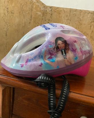 Casco Bicicletta Bambina Violetta regolabile