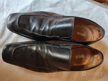 mocassini uomo neri vera pelle PAL.zileri