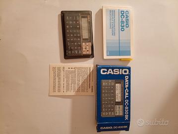 agenda elettronica casio 