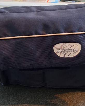 Peg Perego borsa con tracolla per passeggino e nec