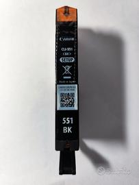 CARTUCCIA ORIGINALE CANON CLI-551 NERO BK pixma