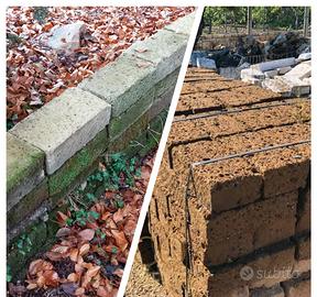 MATTONI VERO TUFO ORIGINALE ANTICO