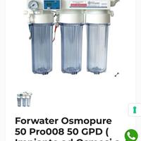 Impianto osmosi acquario