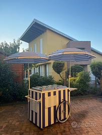 Carretto gelati 8+8 Carapine professionale