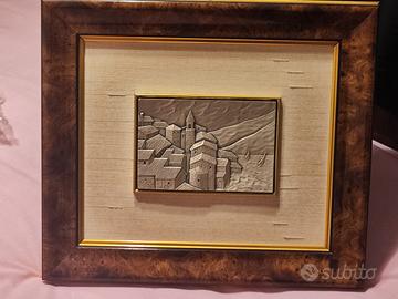 Quadro  in bassorilievo 