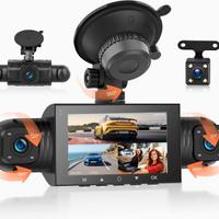 Rimoody Dashcam Auto 360° a 4 Telecamere HD 1080P