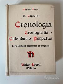 Manuali Hoepli Cronologia Cronografia e Calendario