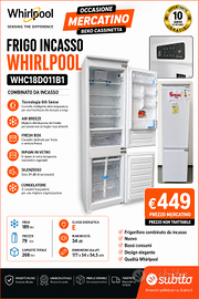 frigo combi incasso WHC18D011B1