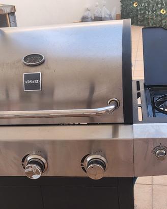 barbecue a gas