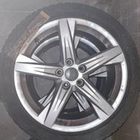 cerchi in lega da 18 oroginali audi 