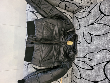 Giacca in pelle Aviatrix