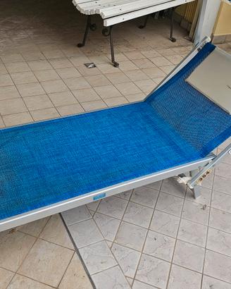 Lettino per giardino mare piscina PROFESSIONALE