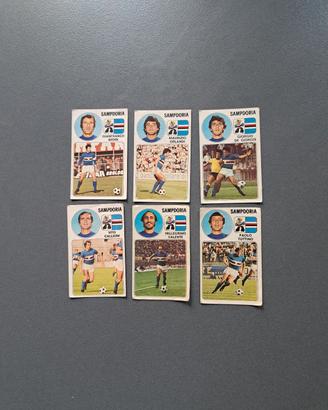 calciatori Panini Sampdoria 1976 77 
