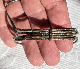 Braccialetto vintage artigianale anni 50