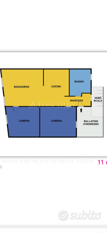 Appartamento trilocale